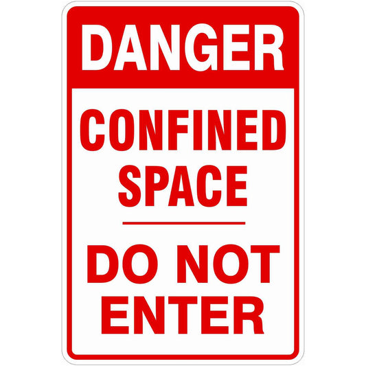 Danger Confined Space No Entry