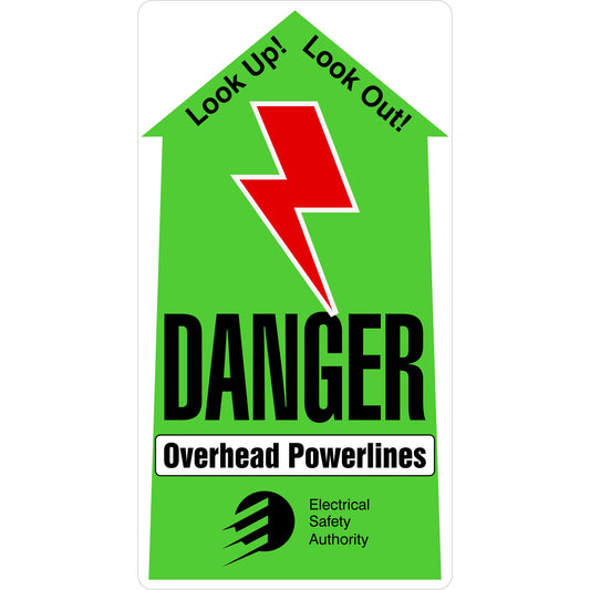 Danger Overhead Powerlines