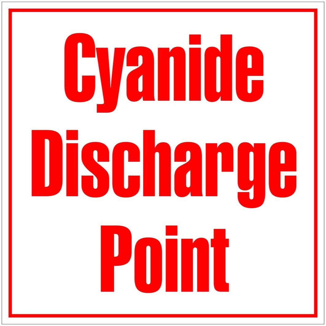 Cyanide Discharge Point