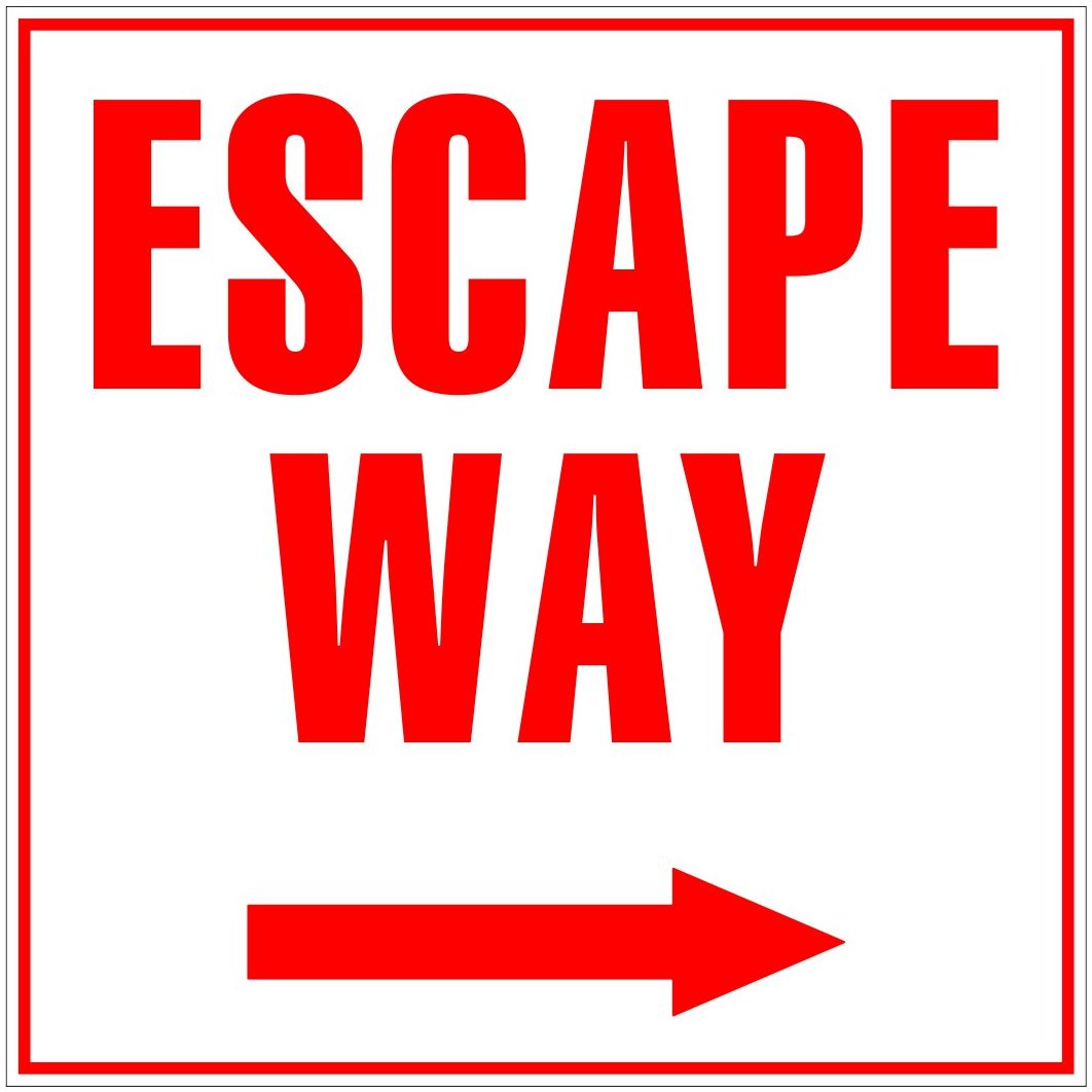 Escape Way with Arrows - Large