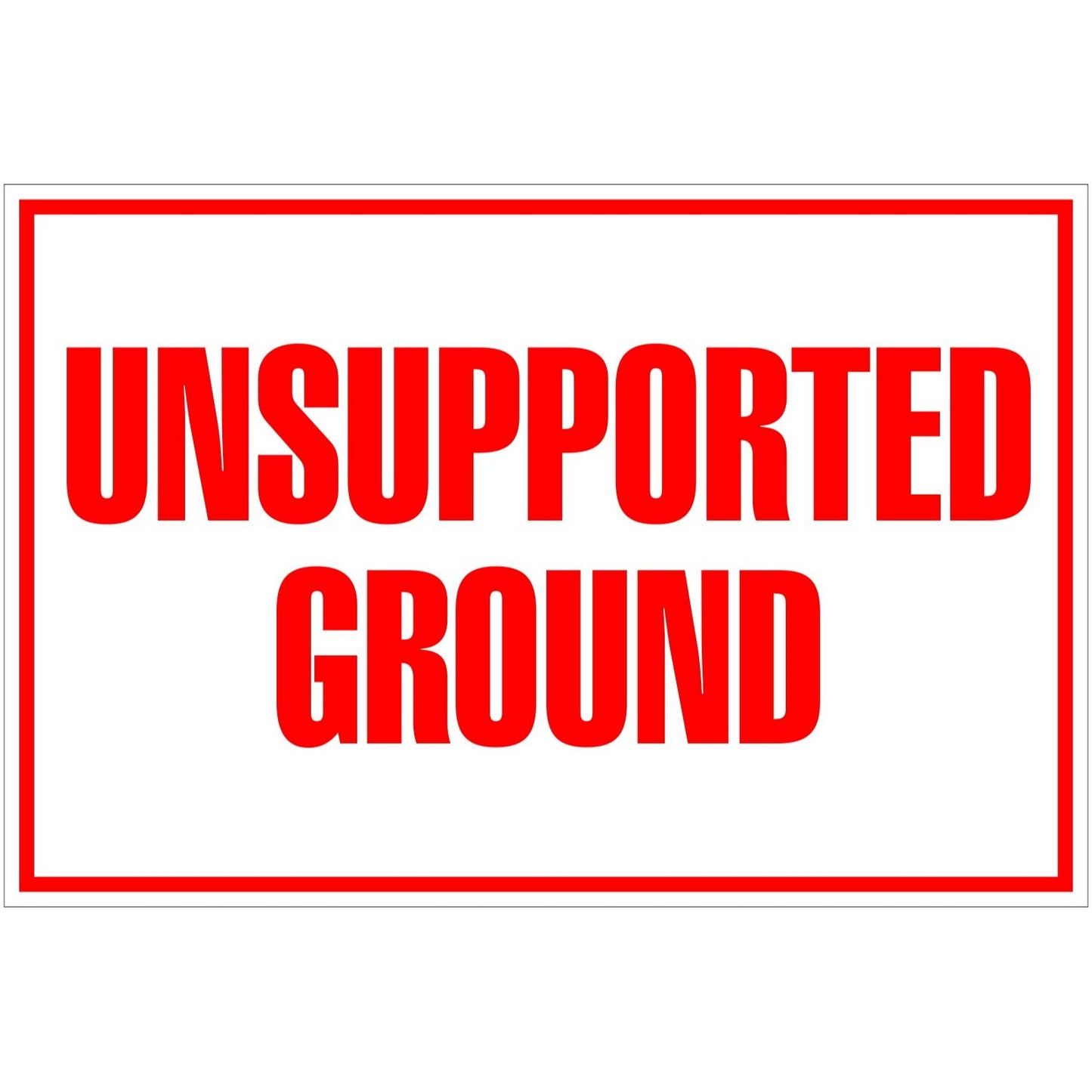 Unsupported Ground