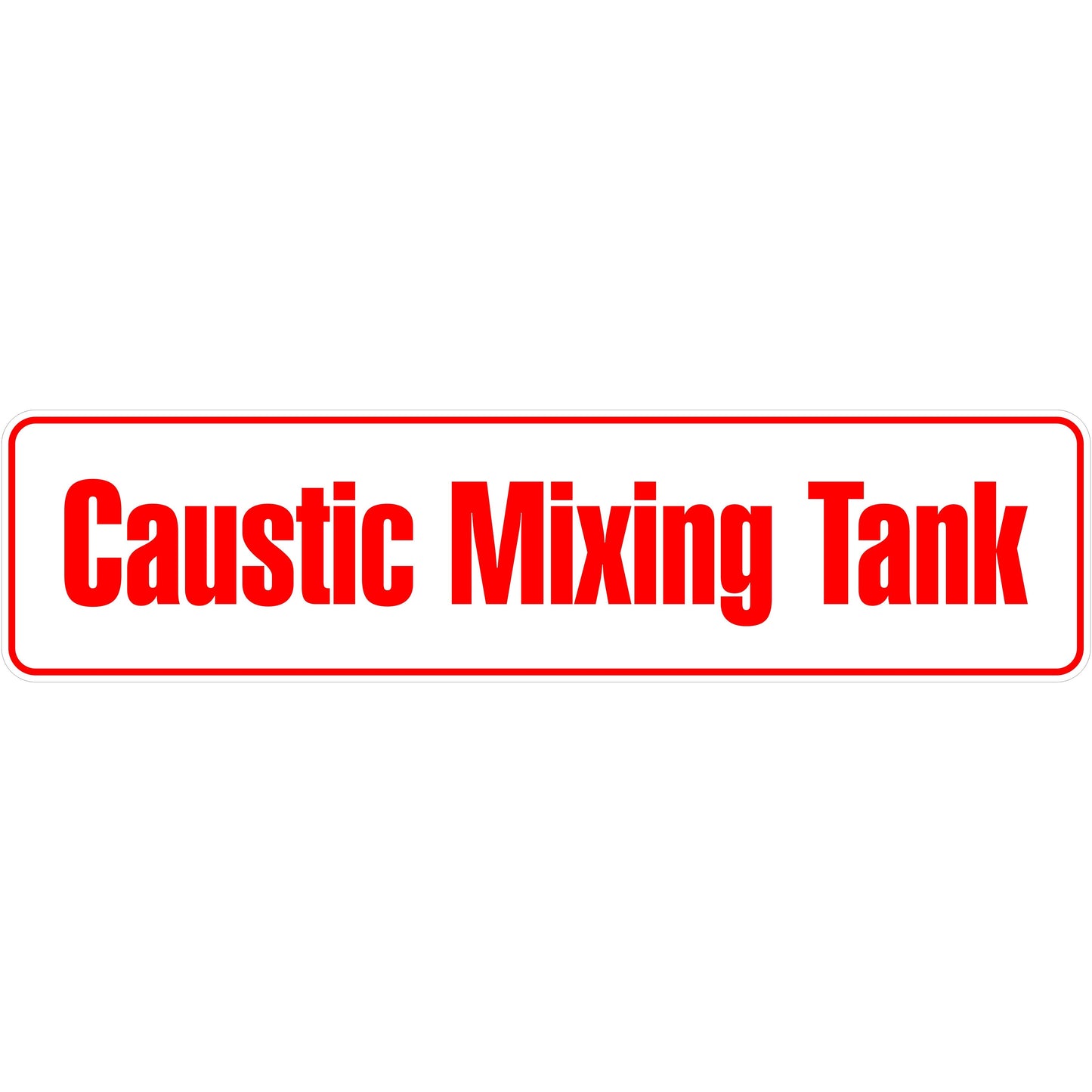 Caustic Mixing Tank