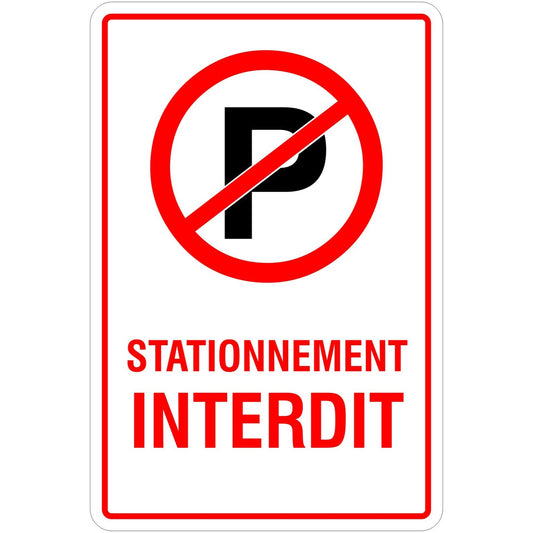 No Parking - French