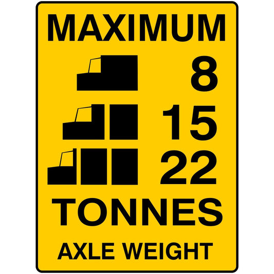 Max Tonnes Axle Weight