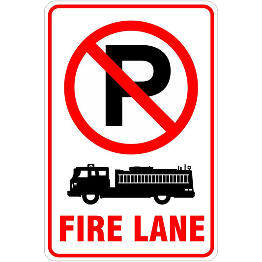 No Parking Fire Lane