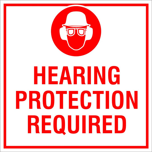 Hearing Protection Required