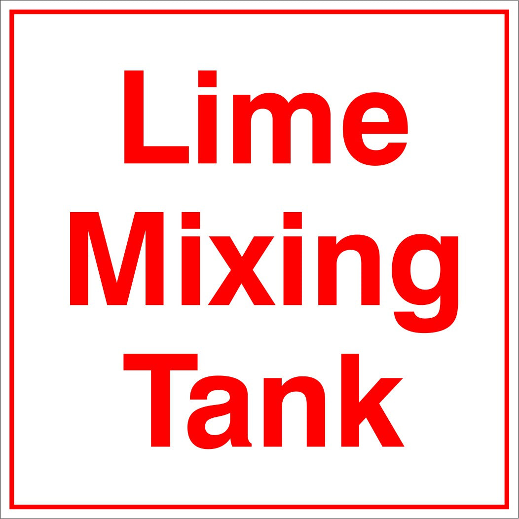 Lime Mixing Tank