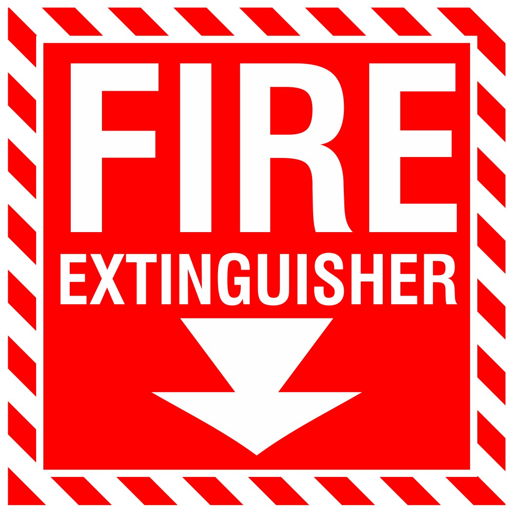 Fire Extinguisher - Red