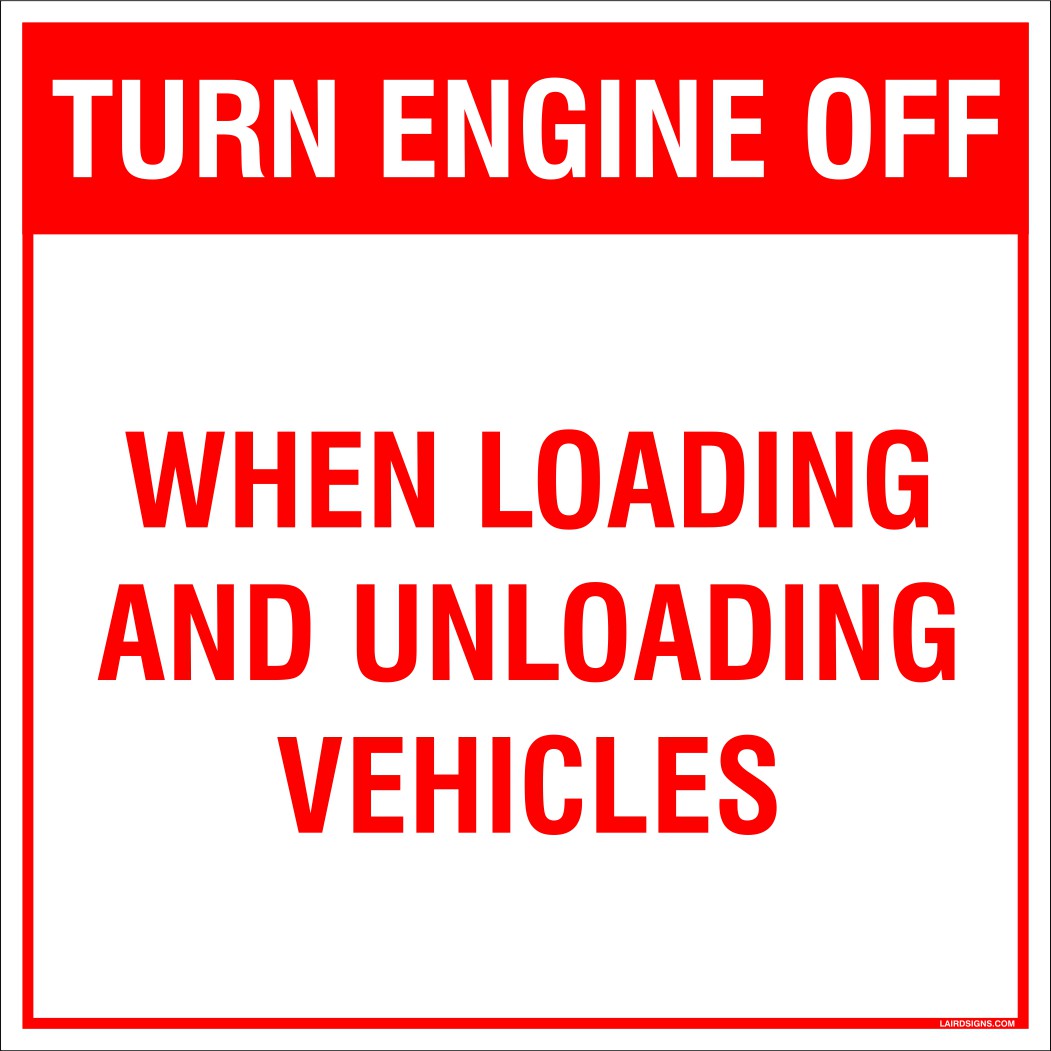 Turn Engine Off When Un/Loading Vehicle