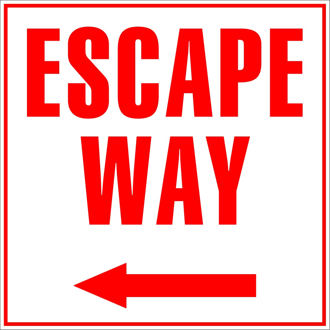 Escape Way with Arrows - Large