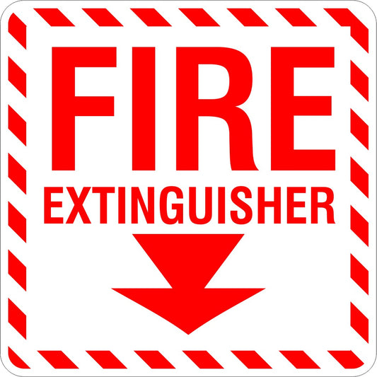 Fire Extinguisher - White