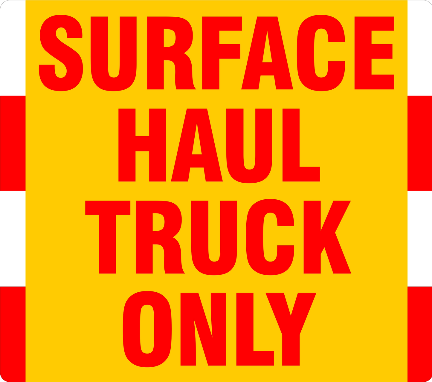 Surface Haul Truck Only